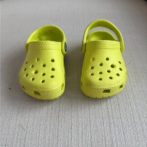 Kids Yellow Crocs